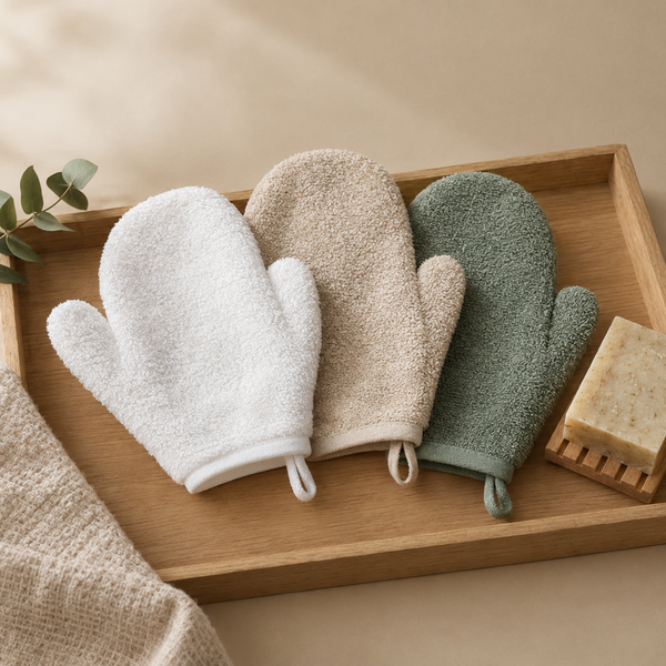 Gants de toilette